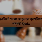 ক্রিকেট খেলোয়াড়দের প্রশিক্ষণ পদ্ধতি Quiz