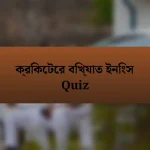 ক্রিকেটের বিখ্যাত ইনিংস Quiz